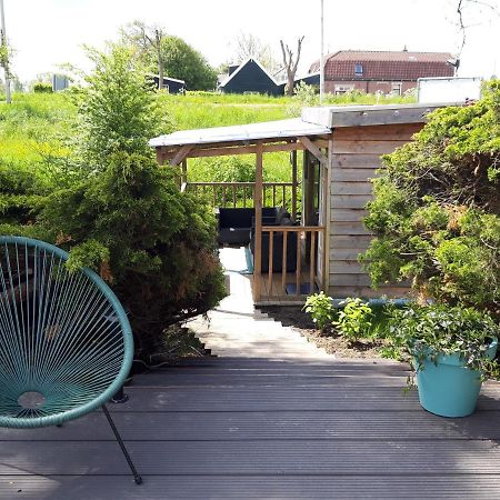 Tinyhouse Natuurhuisje Met Veranda Bij De Molen Tussen Alkmaar En Hoorn Oterleek Екстериор снимка
