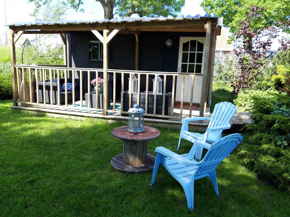Tinyhouse Natuurhuisje Met Veranda Bij De Molen Tussen Alkmaar En Hoorn Oterleek Екстериор снимка